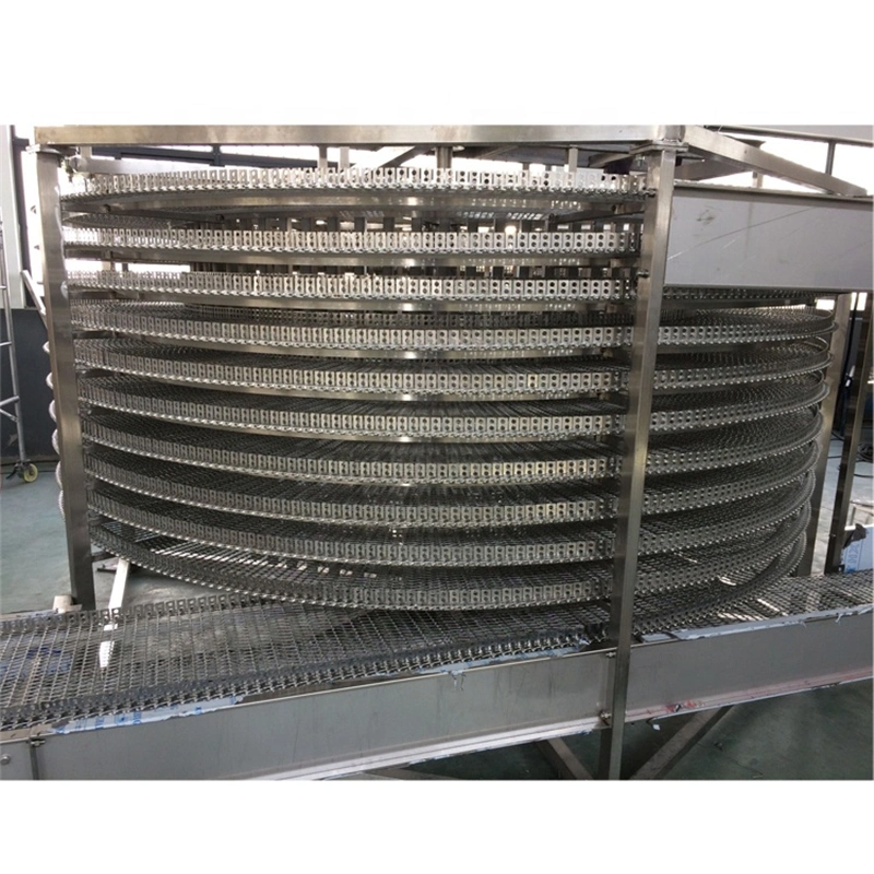 Stainless Steel Flat Flex Wire Mesh Conveyor Belt Used for Eggs, Pizza, Hot Dogs Transfer